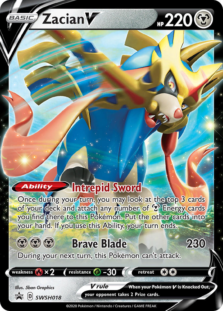 SWSH018 Zacian V