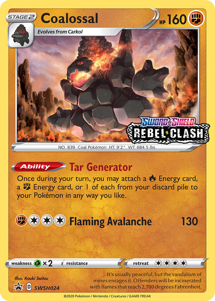 SWSH024 Coalossal