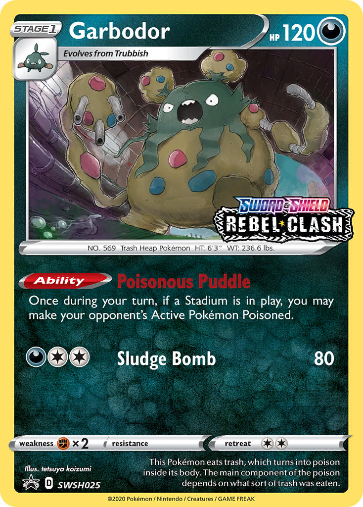 SWSH025 Garbodor