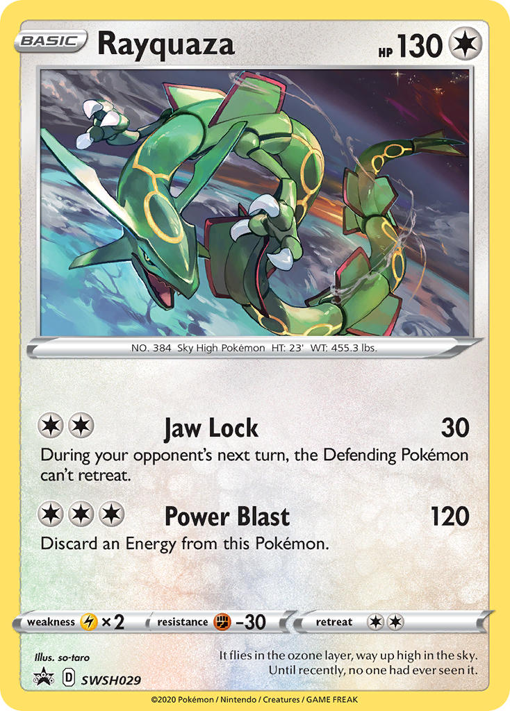 SWSH029 Rayquaza