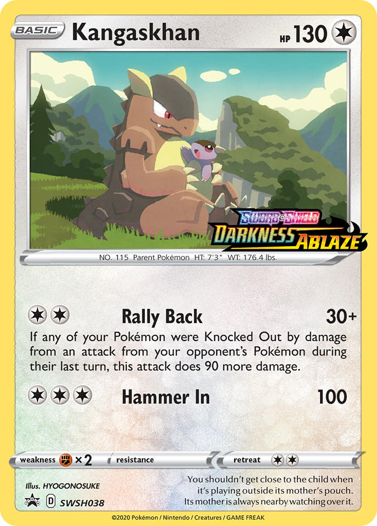 SWSH038 Kangaskhan