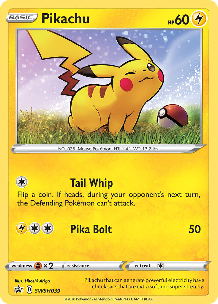 SWSH039 Pikachu
