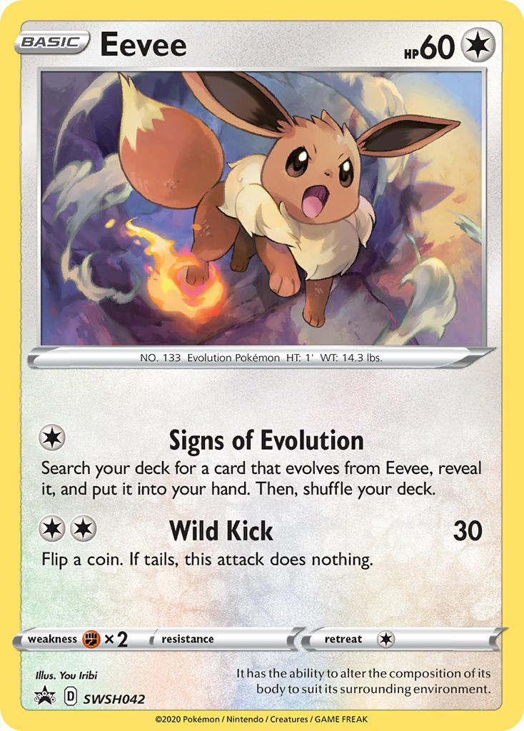 SWSH042 Eevee