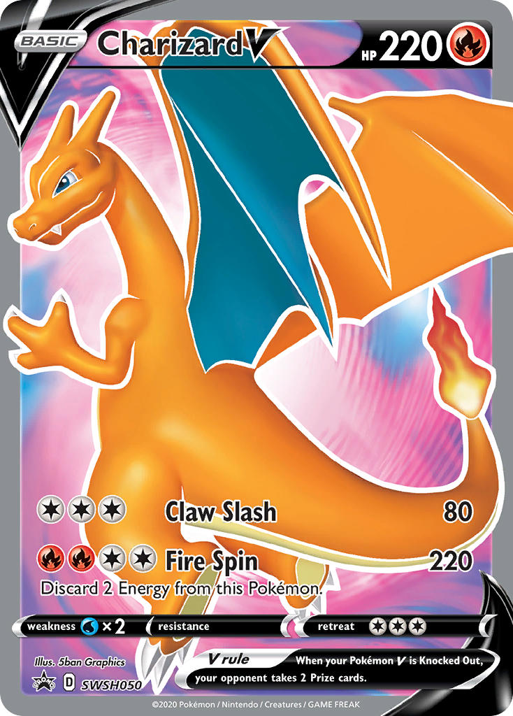 SWSH050 Charizard V
