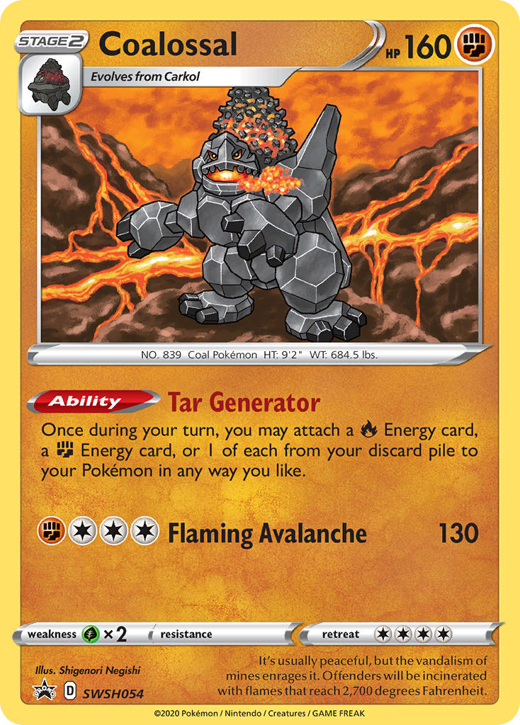 SWSH054 Coalossal