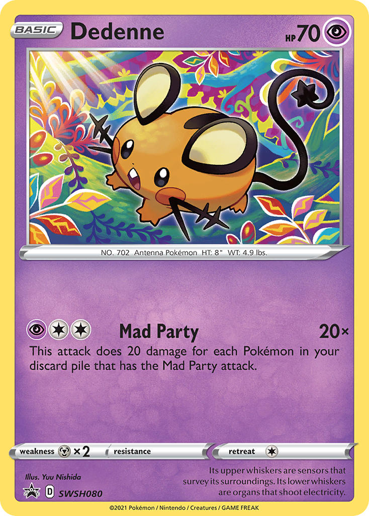 SWSH080 Dedenne
