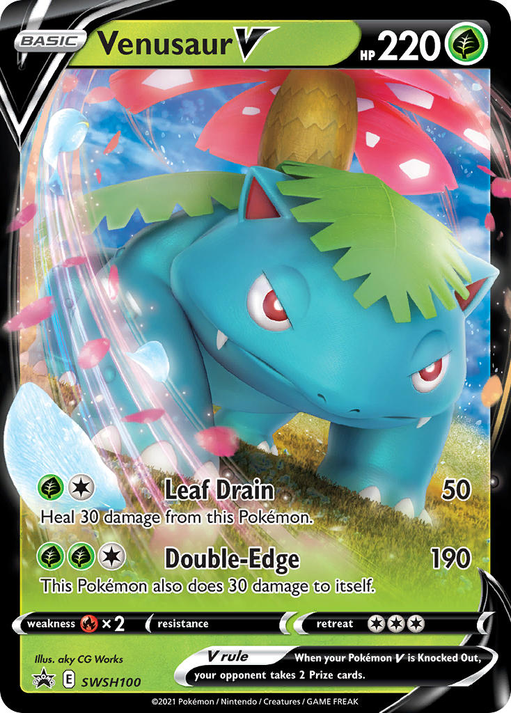 SWSH100 Venusaur V