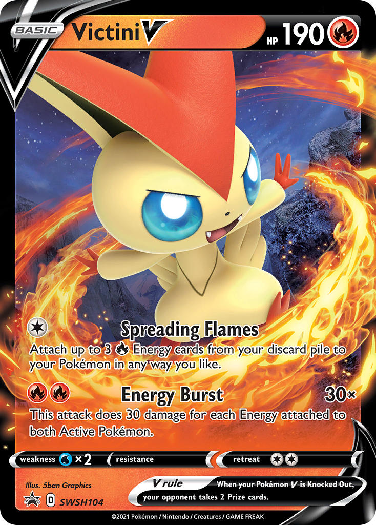 SWSH104 Victini V