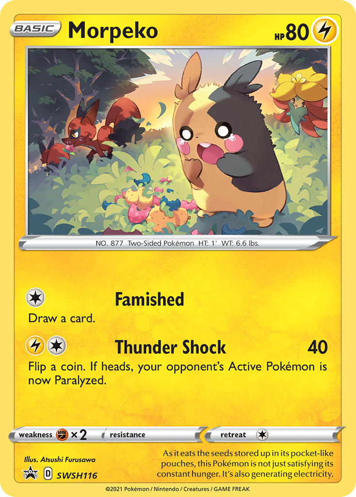 SWSH116 Morpeko