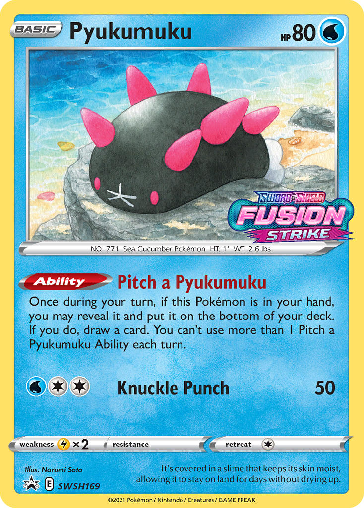 SWSH169 Pyukumuku