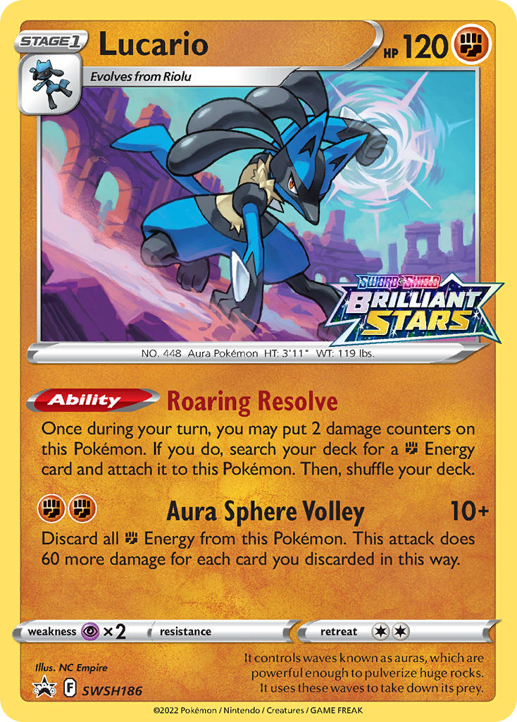 SWSH186 Lucario