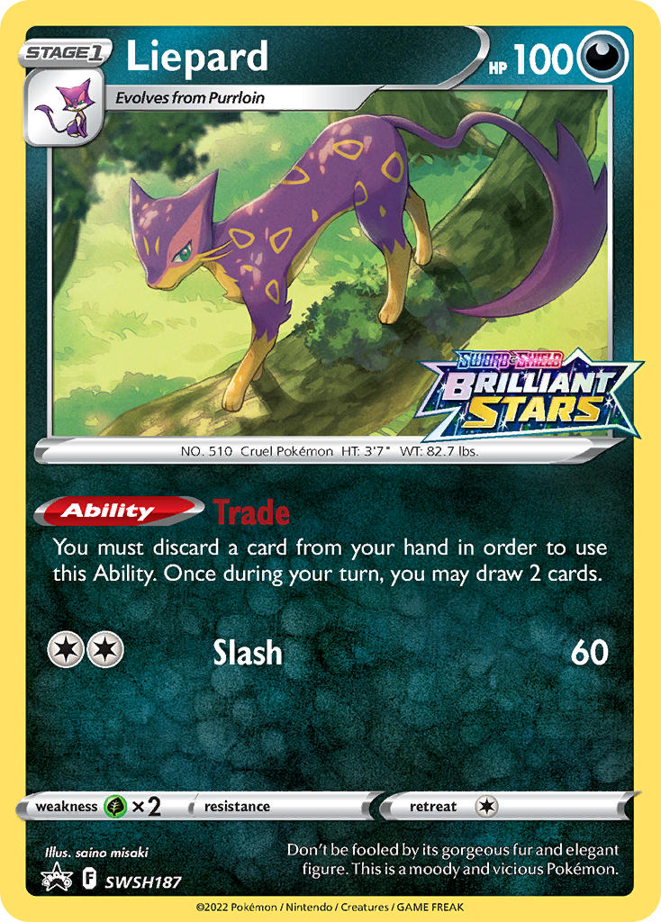 SWSH187 Liepard