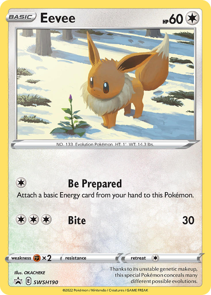 SWSH190 Eevee