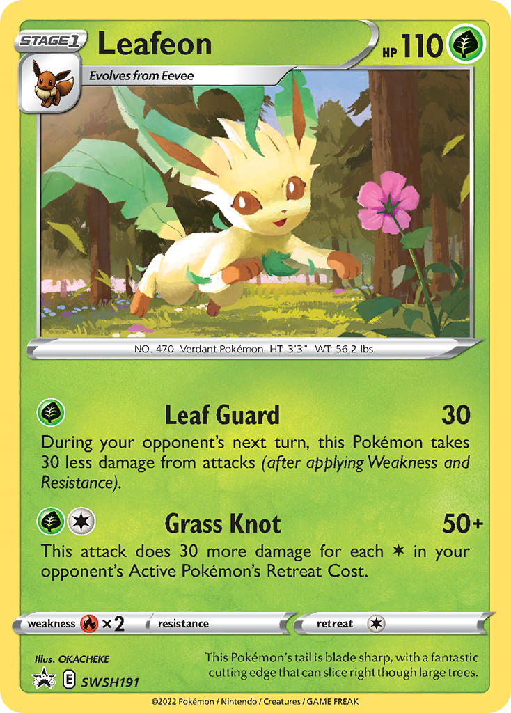 SWSH191 Leafeon