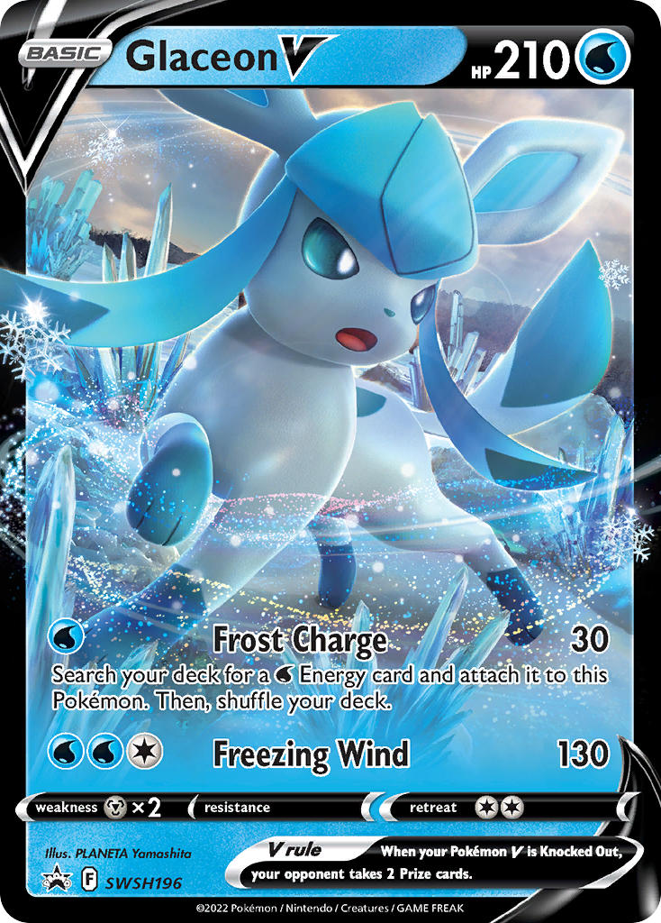 SWSH196 Glaceon V