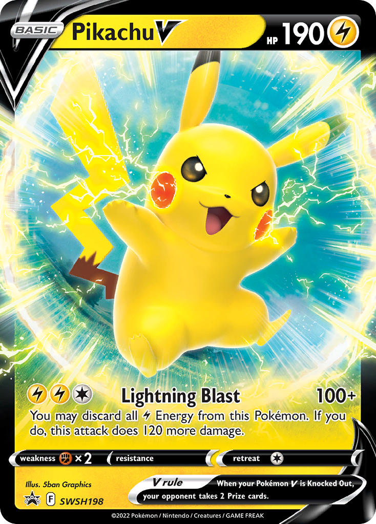 SWSH198 Pikachu V