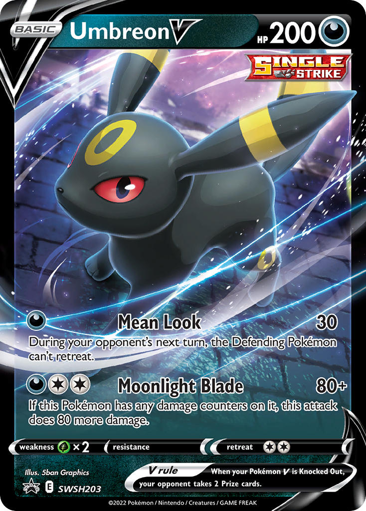 SWSH203 Umbreon V