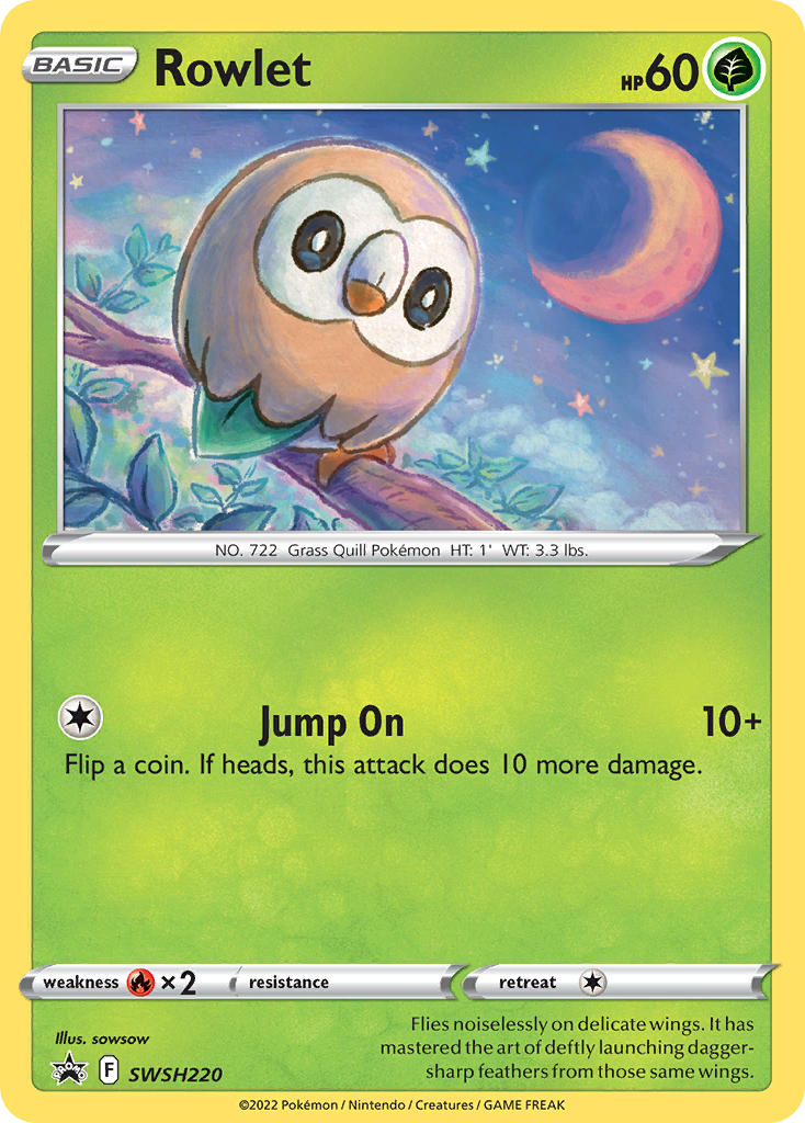 SWSH220 Rowlet