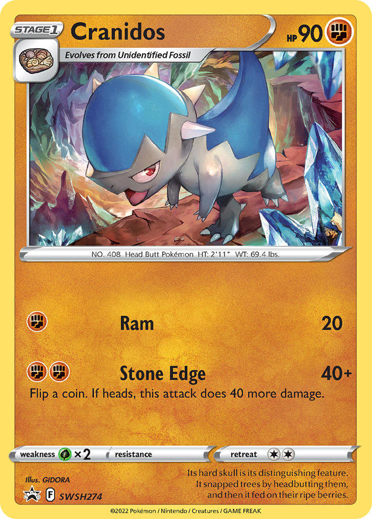 SWSH274 Cranidos