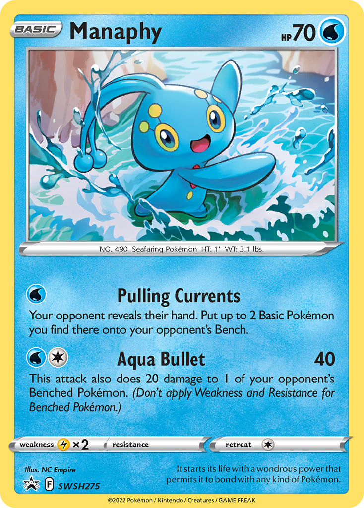 SWSH275 Manaphy