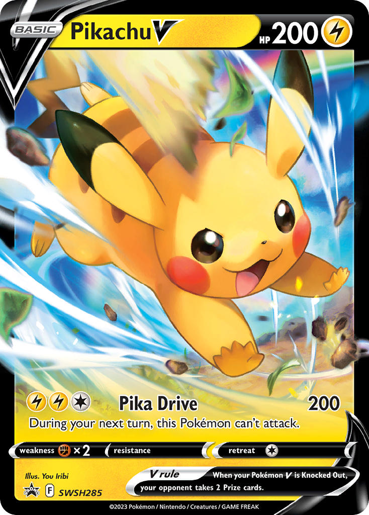 SWSH285 Pikachu V