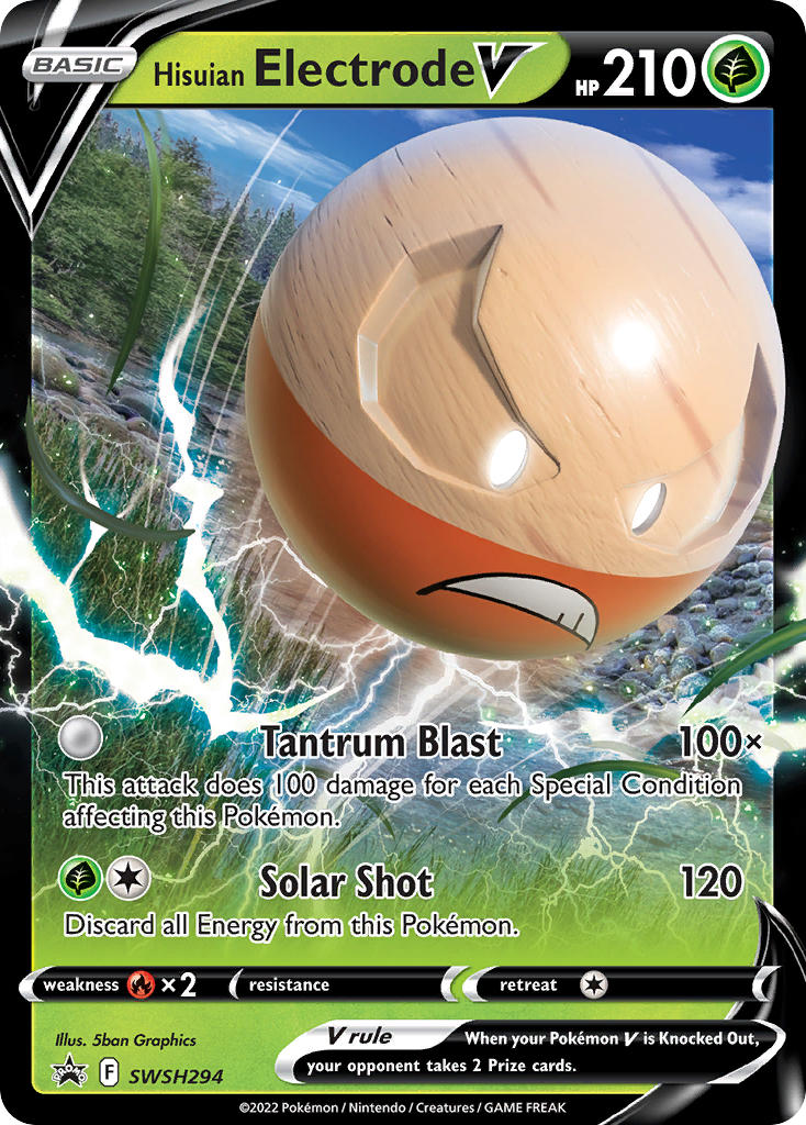 SWSH294 Hisuian Electrode V