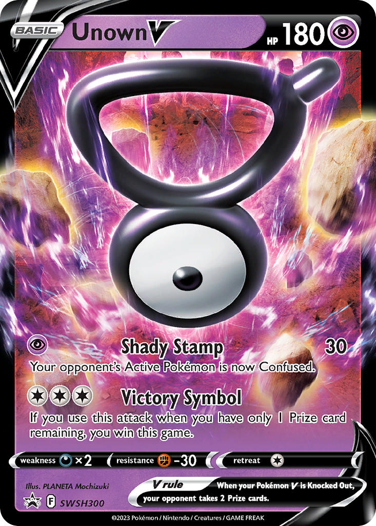 SWSH300 Unown V