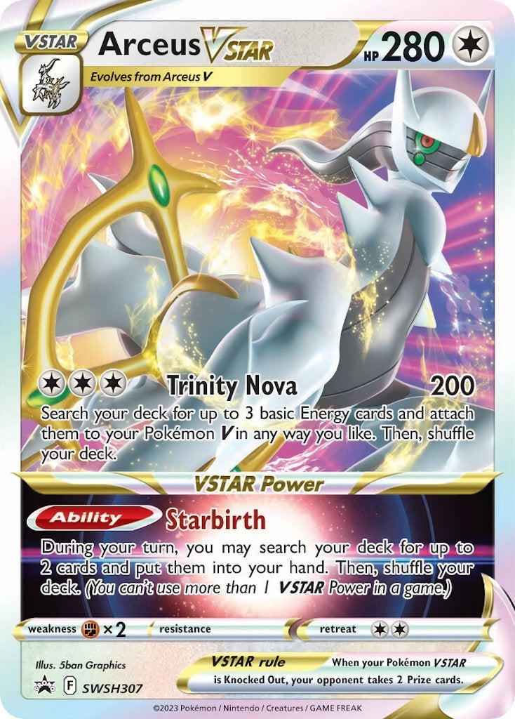 SWSH307 Arceus VSTAR