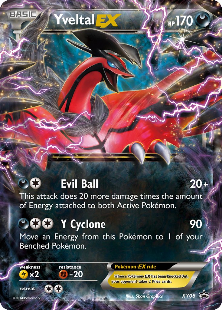 XY008 Yveltal EX