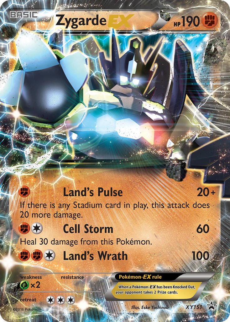 XY151 Zygarde EX