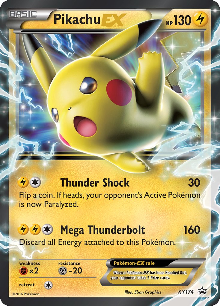XY174 Pikachu EX