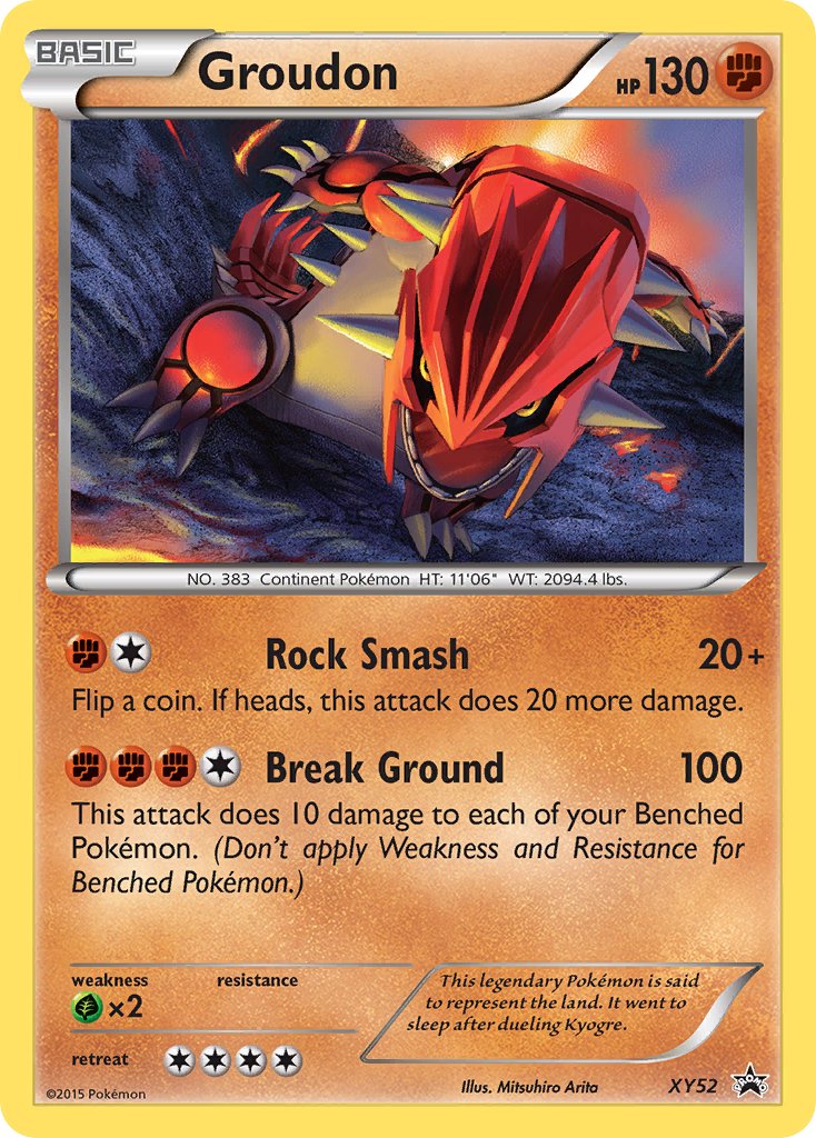 XY052 Groudon
