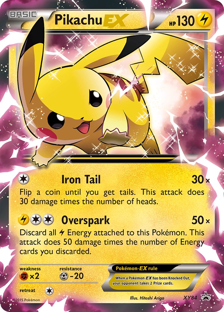 XY084 Pikachu EX