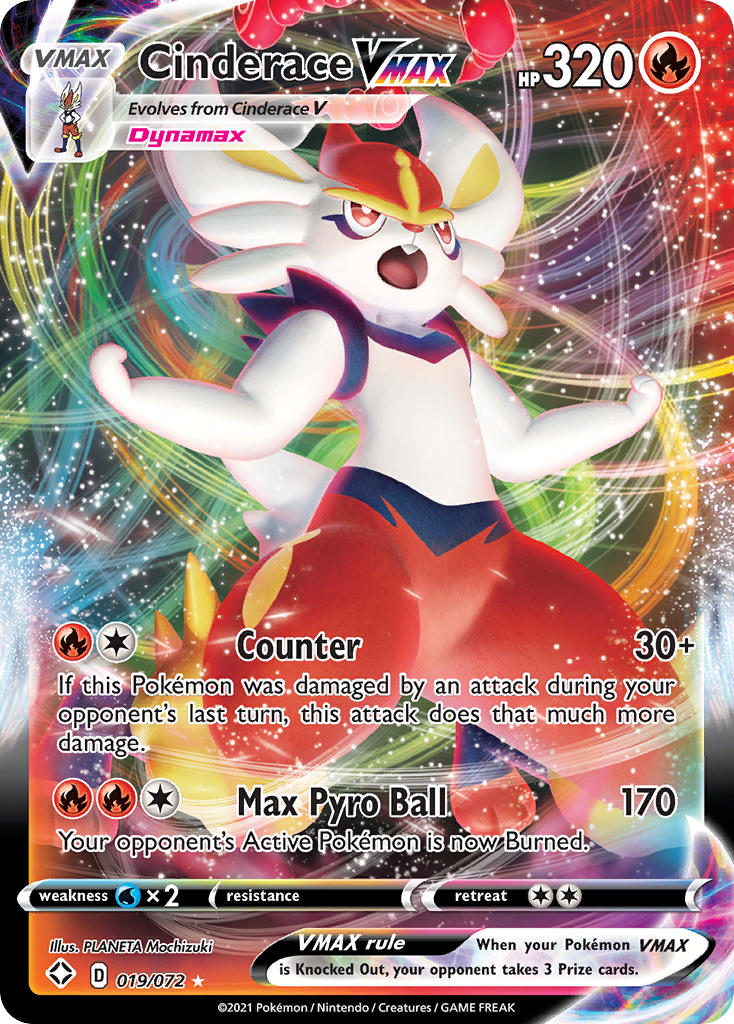 019/072 Cinderace VMAX