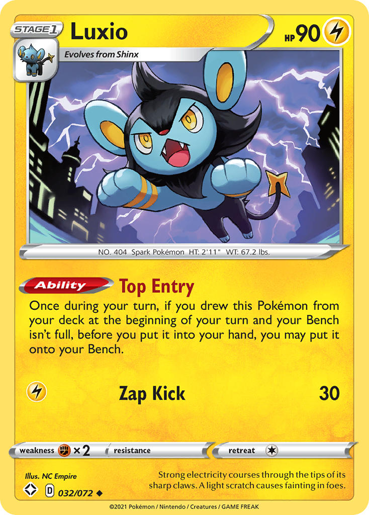 032/072 Luxio