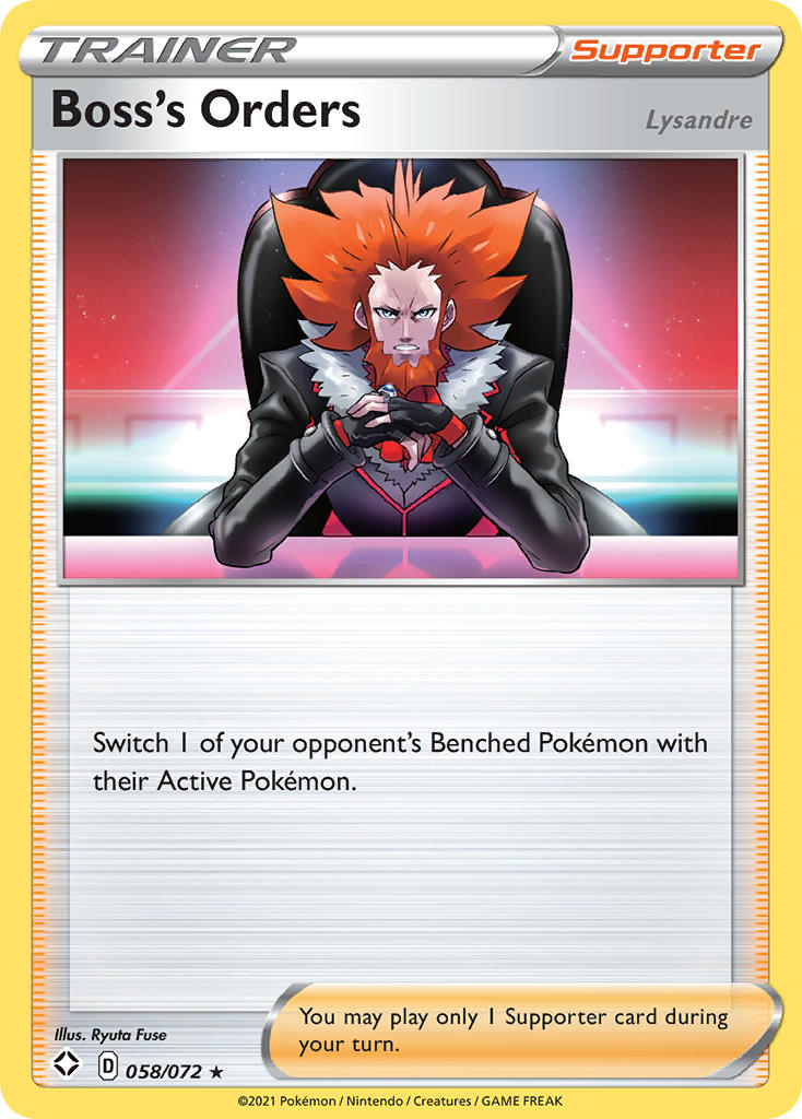 058/072 Boss's Orders