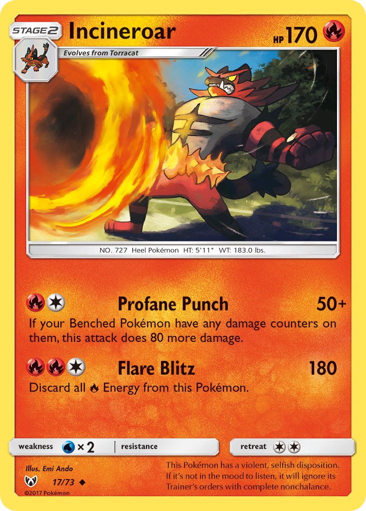 017/73 Incineroar