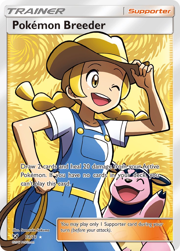 073/73 Pokémon Breeder (Full Art)
