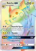 075/73 Raichu GX (Secret Rare)