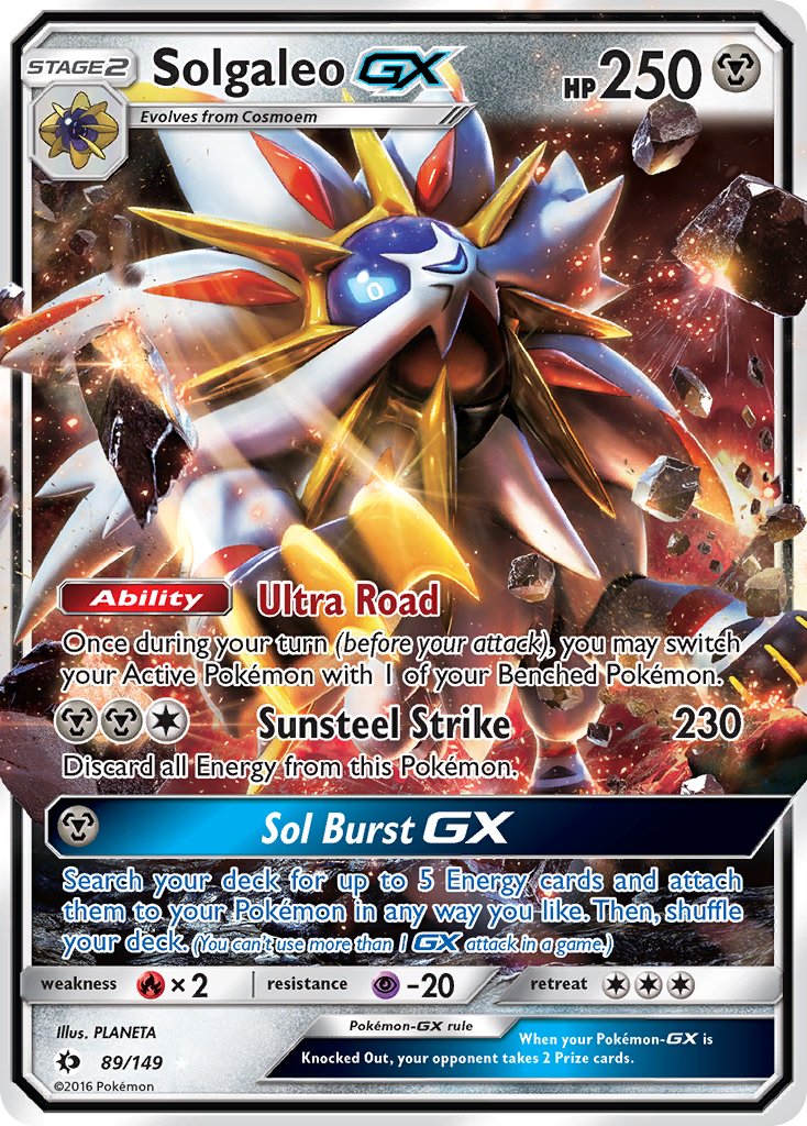 089/149 Solgaleo GX