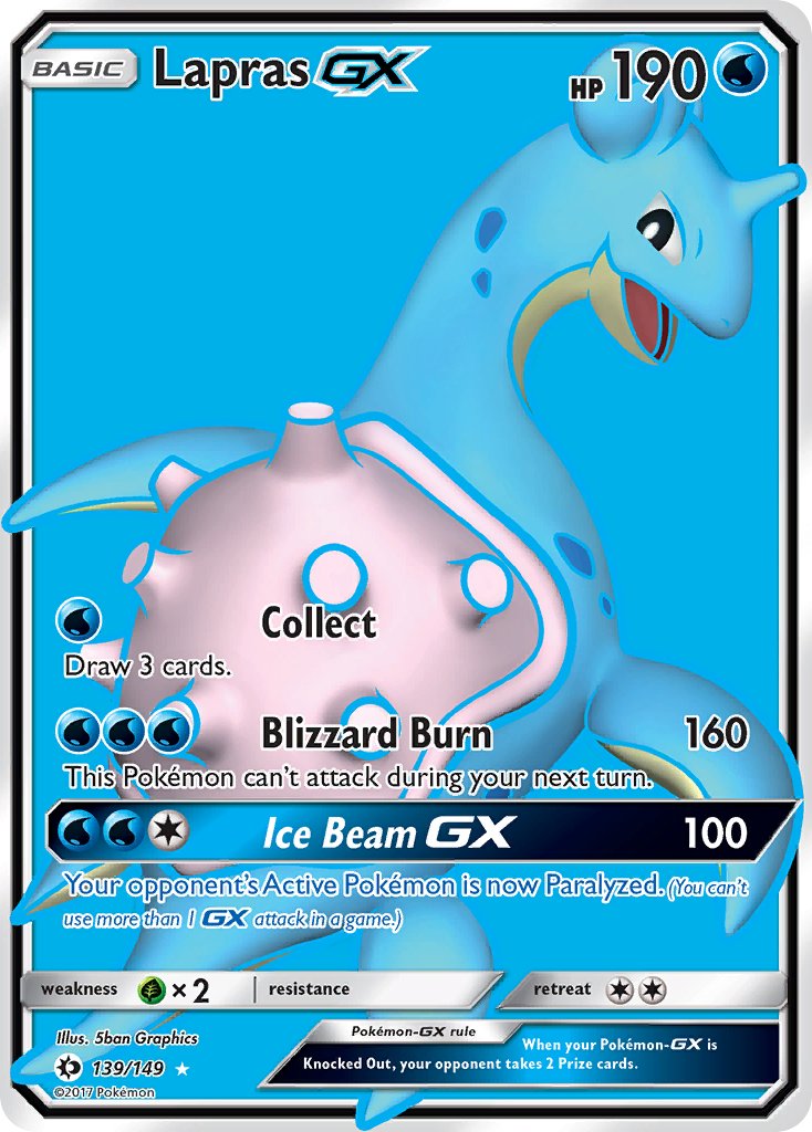 139/149 Lapras GX (Full Art)