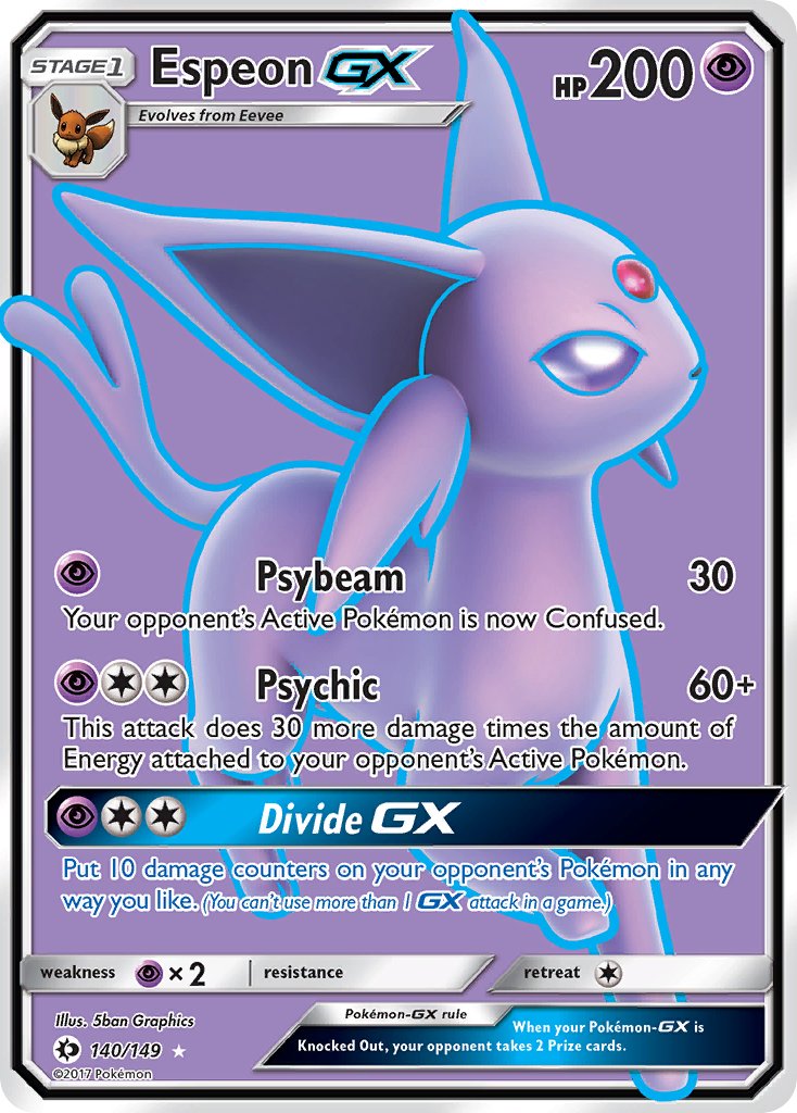 140/149 Espeon GX (Full Art)