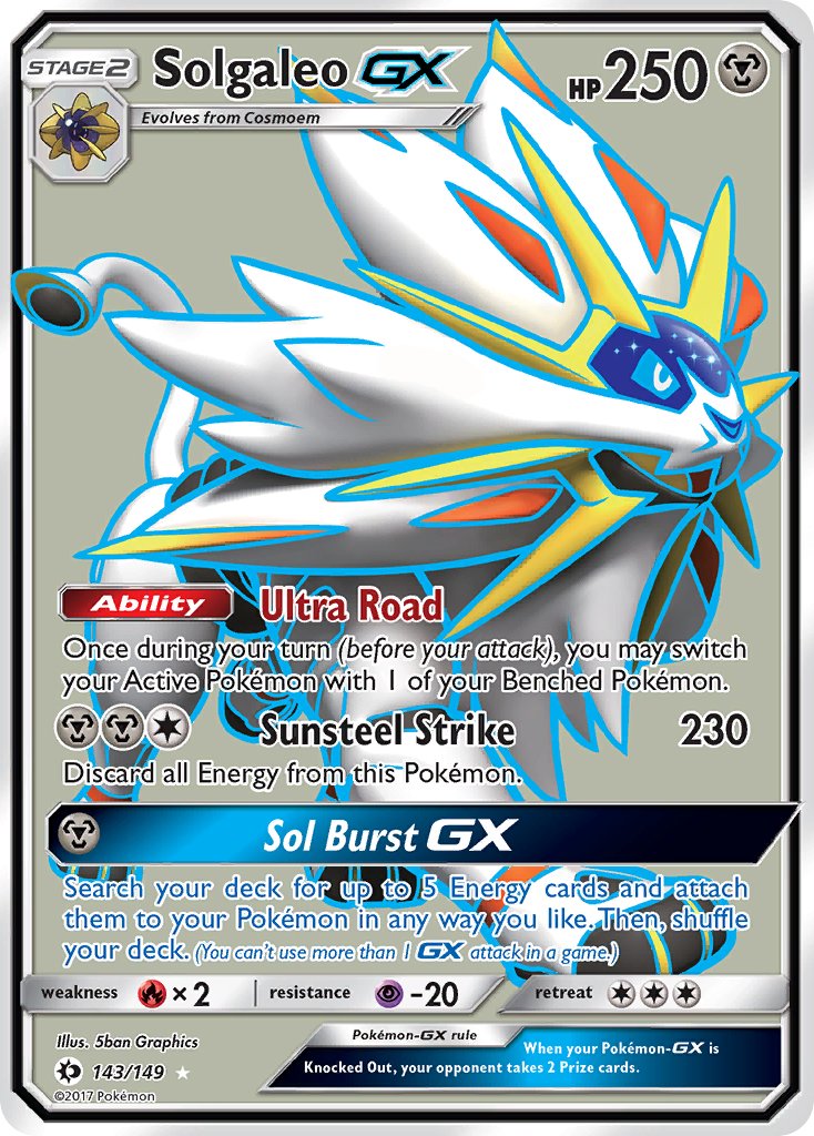143/149 Solgaleo GX (Full Art)