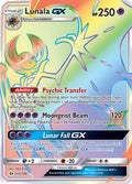 153/149 Lunala GX (Secret Rare)