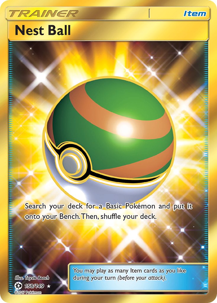 158/149 Nest Ball (Secret Rare)