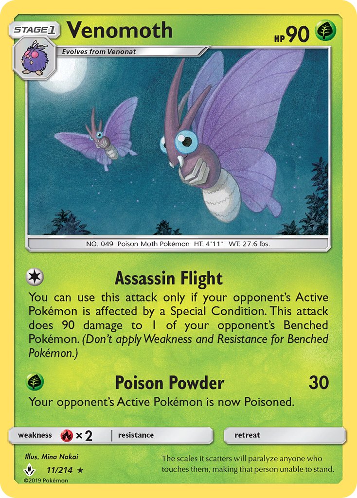 11/214 Venomoth