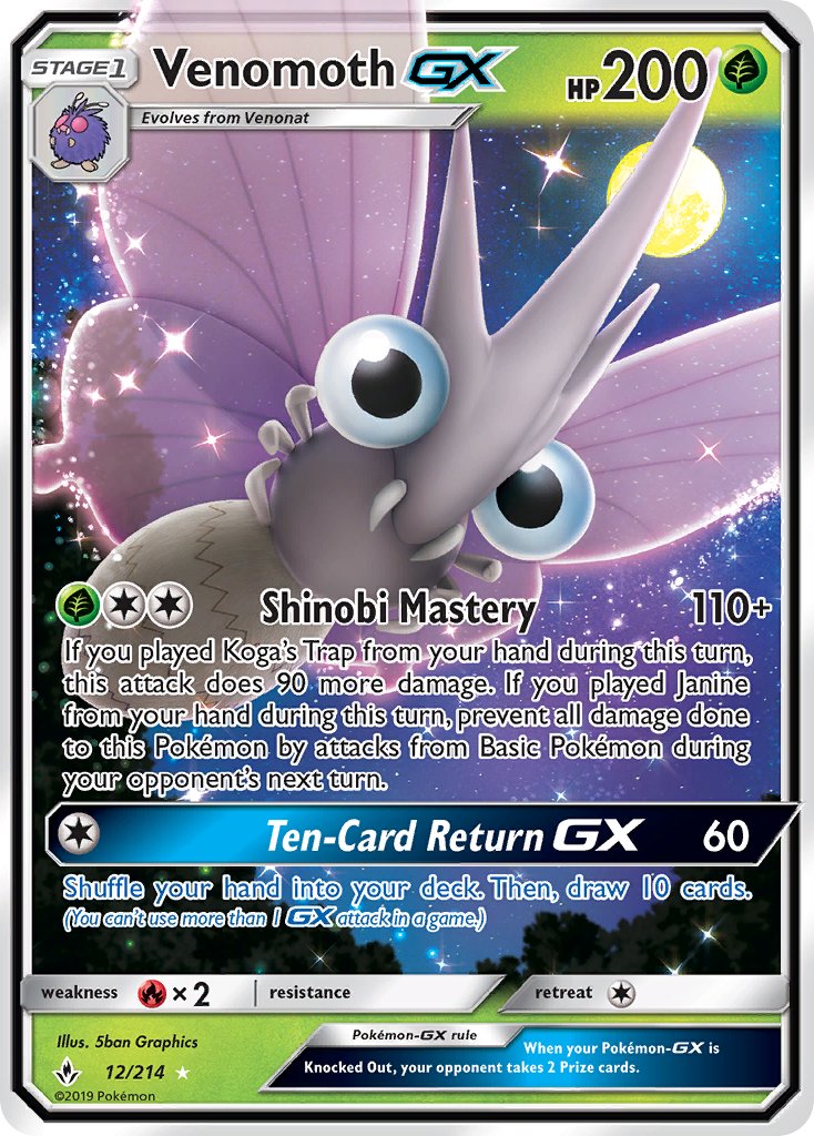 012/214 Venomoth GX
