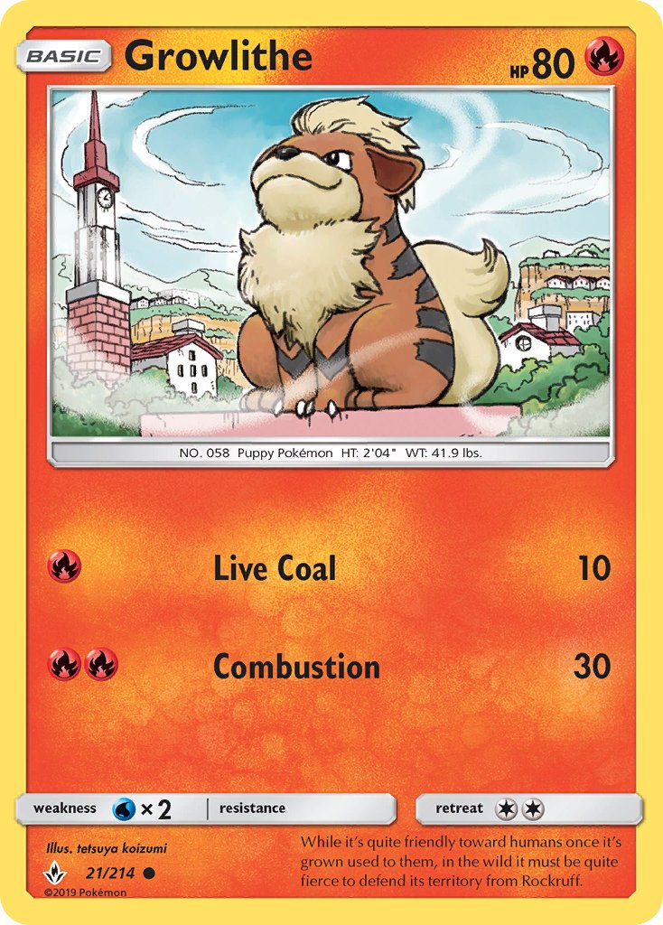 21/214 Growlithe