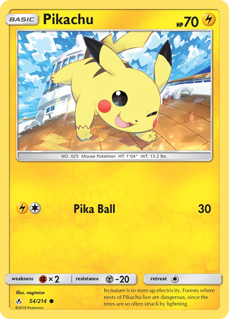 054/214 Pikachu