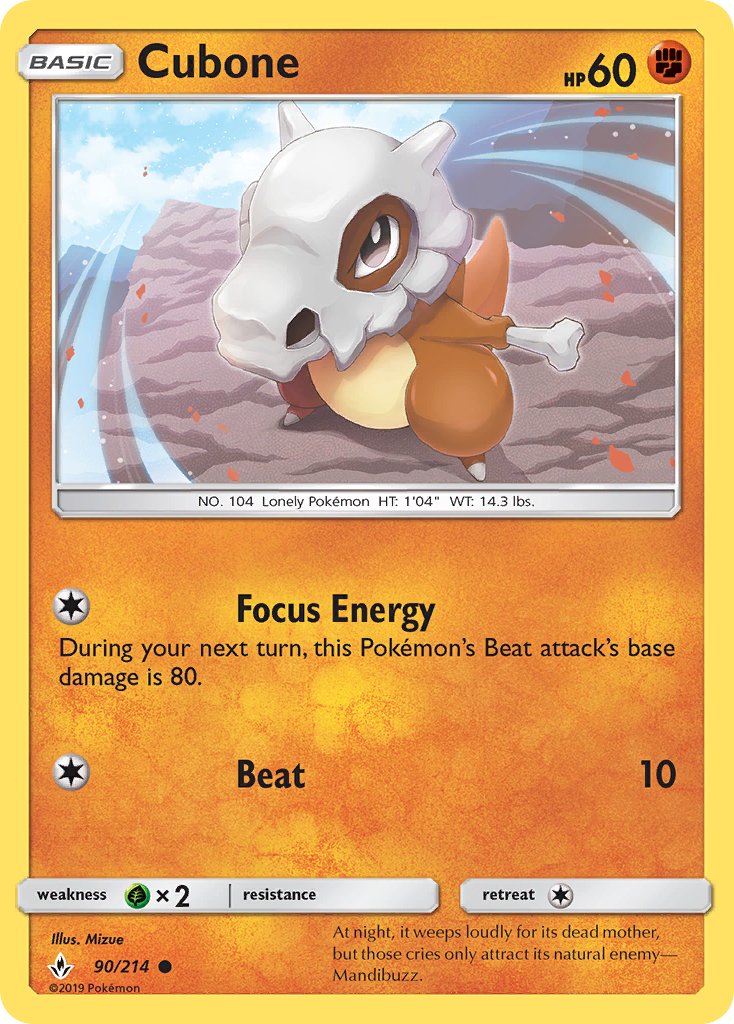 090/214 Cubone